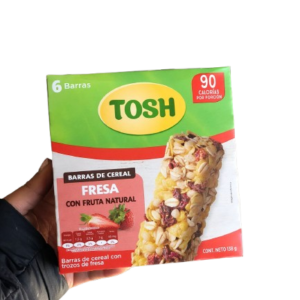 Barra de cereal fresa 138g