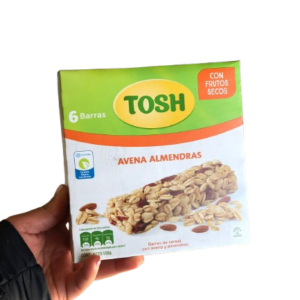 Barra de avena y almendra 138g