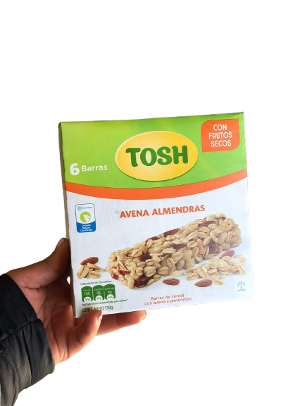 Barra de avena y almendra 138g