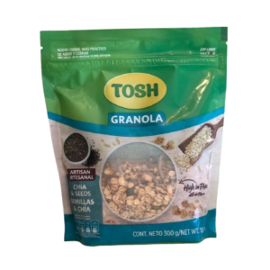 Cereal granola y chia artesanal 300g