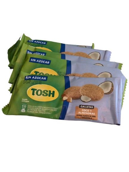 Galleta coco y almendras